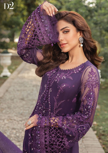 Maria B - Unstitched - Chiffon 24 - MPC24 02
